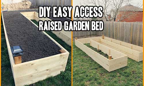 DIY Easy Access Raised Garden Bed