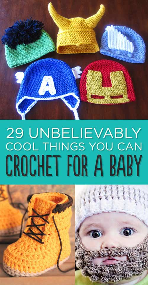 29 Unbelievably Cool Things You Can Crochet For A Baby