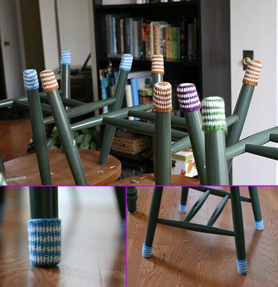 How To Make Chair Socks To Protect Your Hardwood Floors