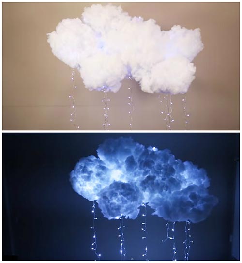 How To Make A Diy Cloud Light Iseeidoimake