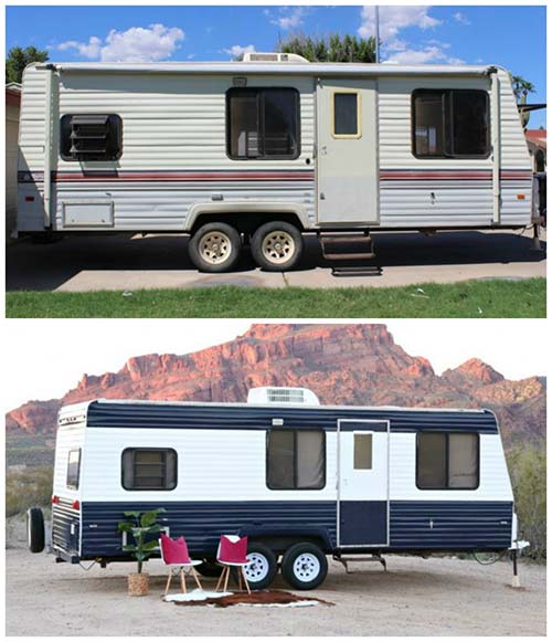 Camper Makeover: How To Repaint A Camper Or RV