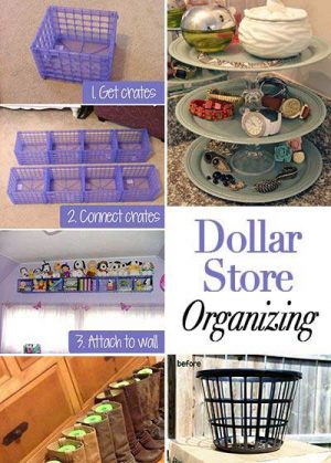 Dollar Store Organizing Ideas – iSeeiDoiMake