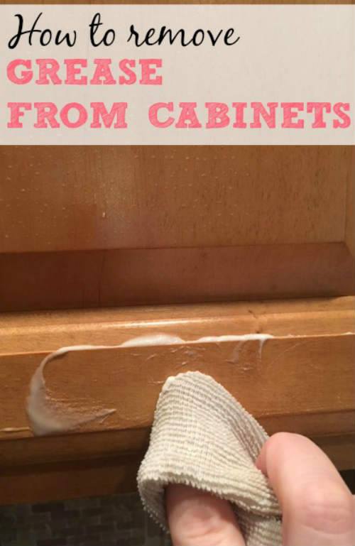 How To Remove Grease From Cabinets, How To Safely Remove Grease From Kitchen Cabinets