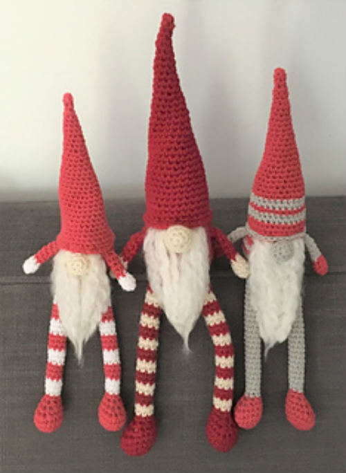 How To Crochet Christmas Gnomes