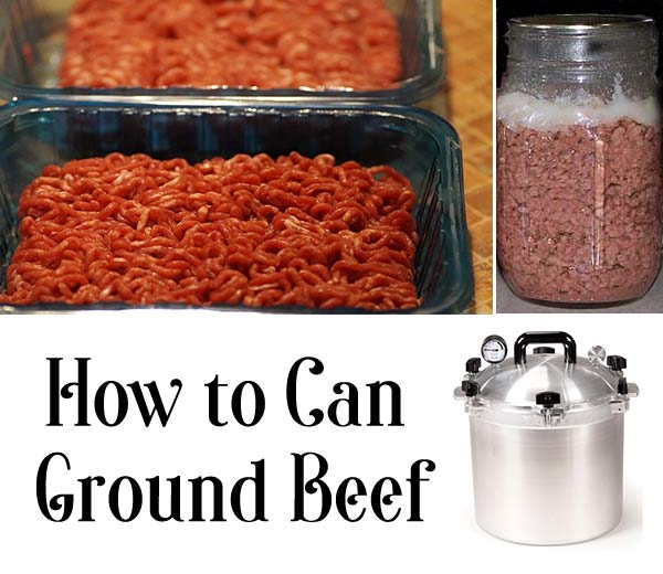 How To Can Ground Beef